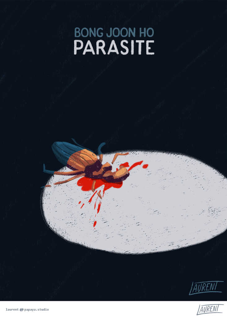 Laurent-Ferrante-illustration-movie-poster-parasite