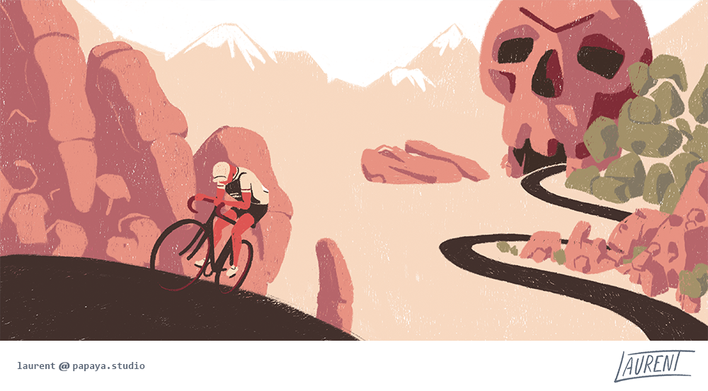 Laurent-Ferrante-illustration_doomed-cyclist